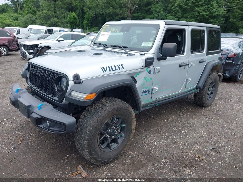 2024 JEEP WRANGLER 4XE auction photo 2