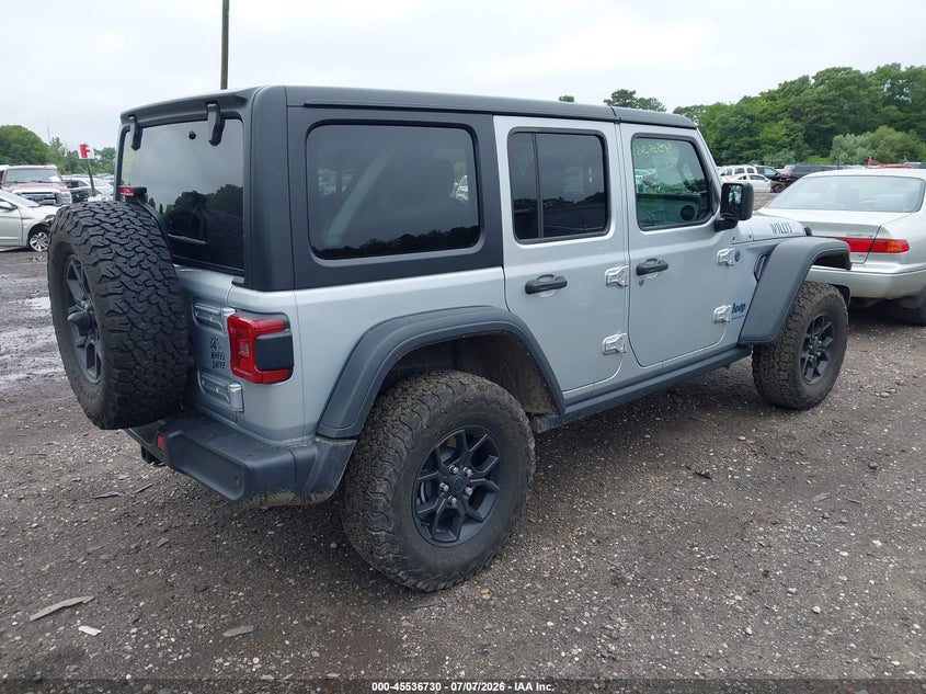 2024 JEEP WRANGLER 4XE auction photo 4
