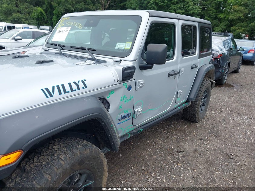 2024 JEEP WRANGLER 4XE auction photo 6