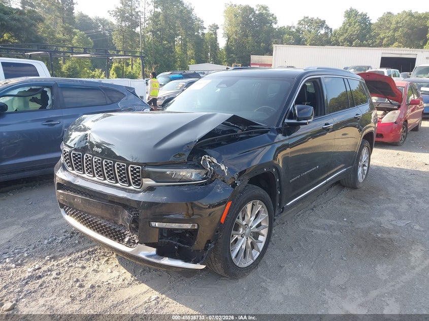 2021 JEEP GRAND CHEROKEE L auction photo 2