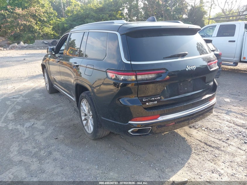 2021 JEEP GRAND CHEROKEE L auction photo 3
