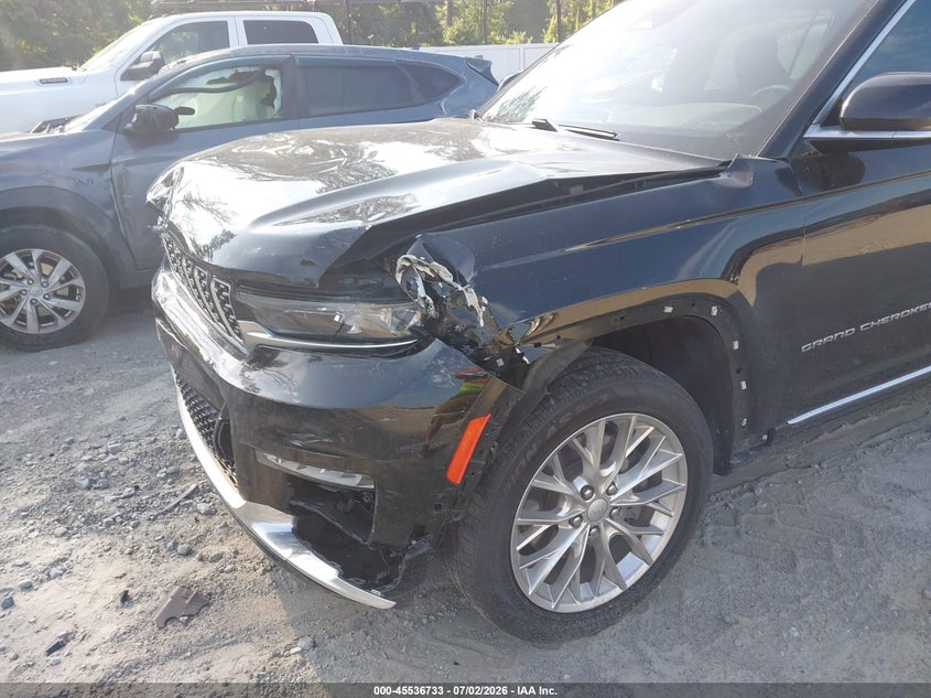 2021 JEEP GRAND CHEROKEE L auction photo 6
