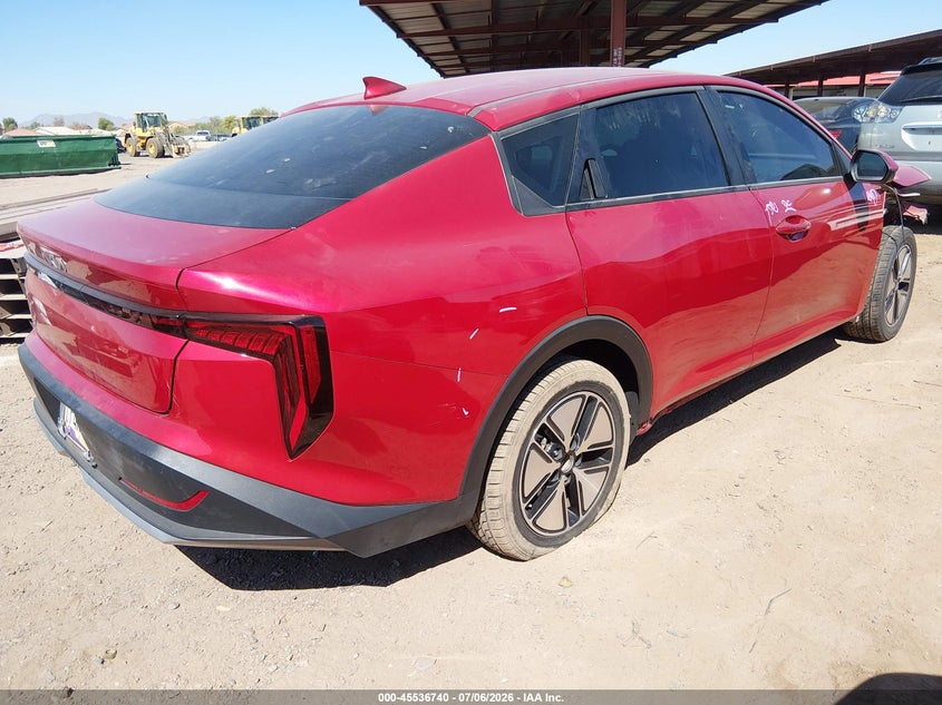 Vin: 3kpft4de7se158828, lot: 46035009, kia k4 lxs 20254