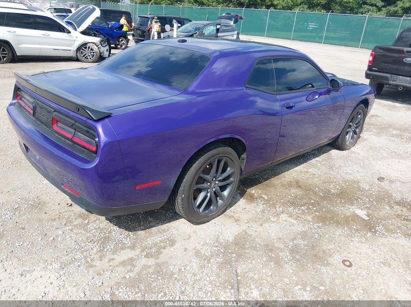 Vin: 2c3cdzkg8ph682748, lot: 46035011, dodge challenger gt awd 20234