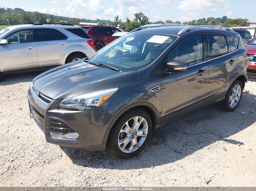 Vin: 1fmcu0jx4fuc23278, lot: 46035026, ford escape titanium 20152