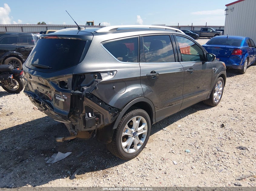 Vin: 1fmcu0jx4fuc23278, lot: 46035026, ford escape titanium 20154