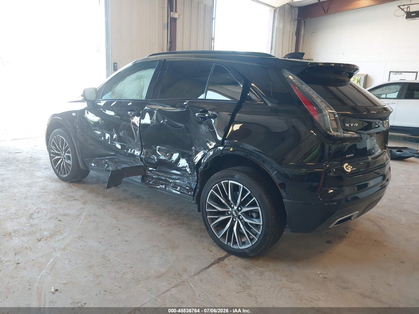 Vin: 1gyfzfr45rf102407, lot: 46035033, cadillac xt4 awd sport 20243