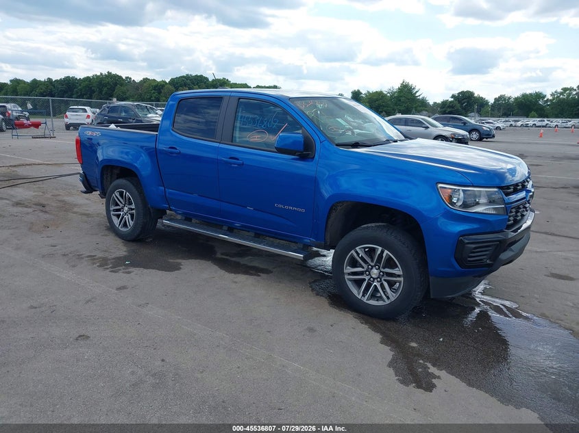 2021 Chevrolet Colorado 4Wd Short Box Wt