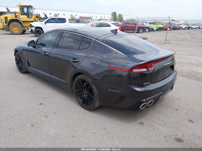 Vin: knae45lc9n6101519, lot: 46035097, kia stinger gt1 20223