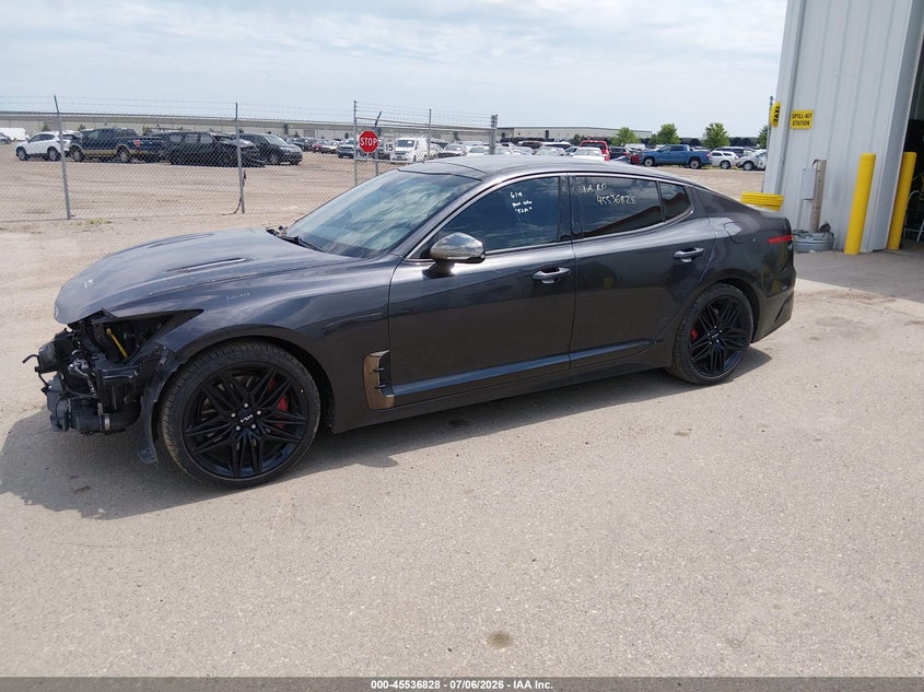 2022 KIA STINGER auction photo 2