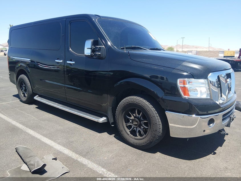 Vin: 5bzaf0aa6kn852045, lot: 46035098, nissan nv passenger nv3500 hd sl v8 2019 img_1