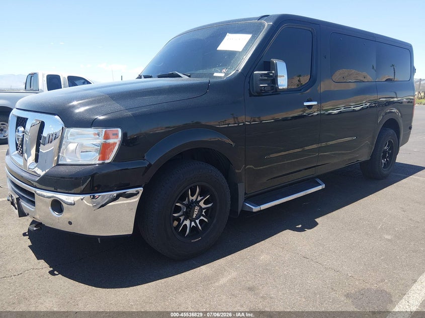 Vin: 5bzaf0aa6kn852045, lot: 46035098, nissan nv passenger nv3500 hd sl v8 20192