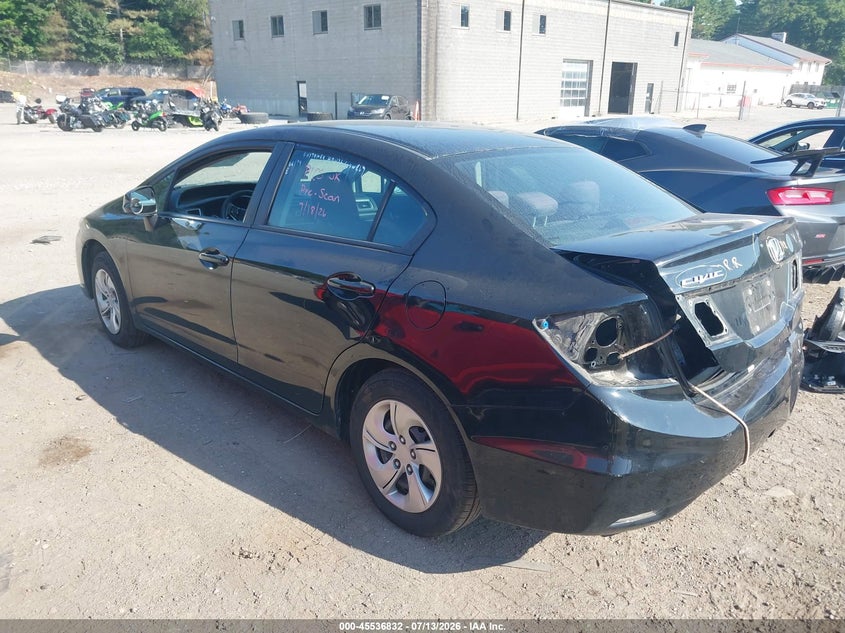 2013 HONDA CIVIC auction photo 3