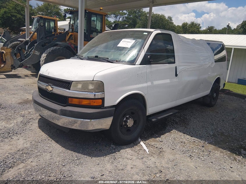 Vin: 1gazg1fg4b1110696, lot: 46035116, chevrolet express 3500 lt 20112