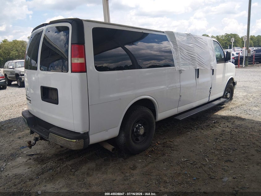 Vin: 1gazg1fg4b1110696, lot: 46035116, chevrolet express 3500 lt 20114