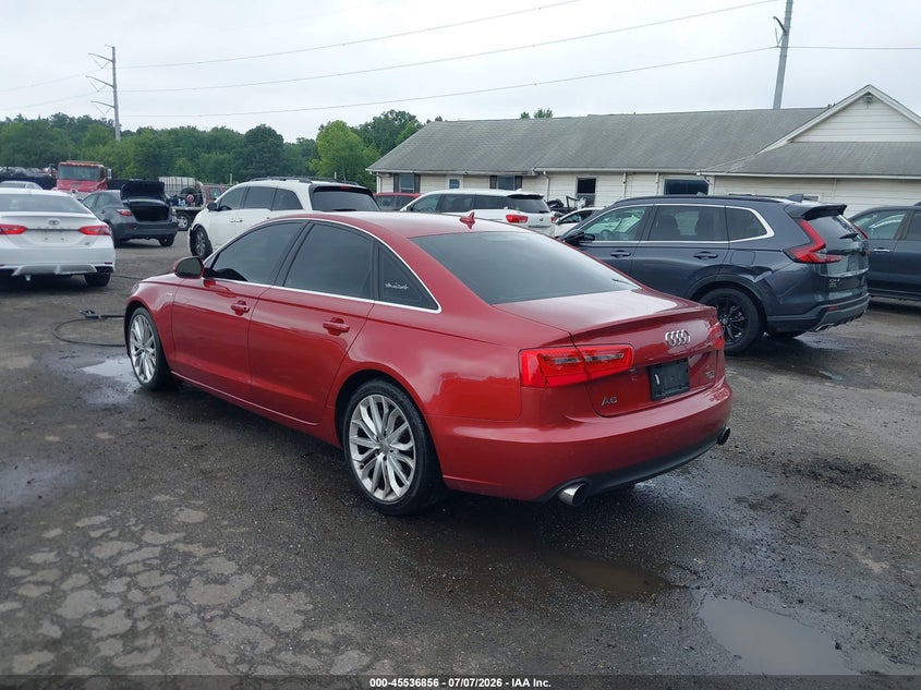 Vin: wauggafc2dn100477, lot: 46035125, audi a6 3.0t premium 20133