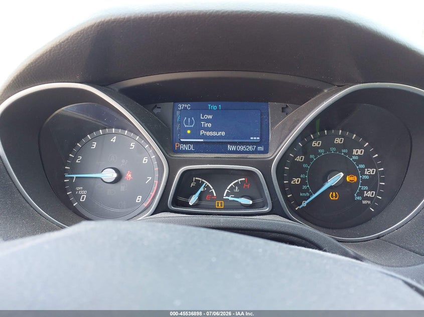 2014 FORD FOCUS SEDAN 2.0L I-4 DI, DOHC, VVT, 160HP