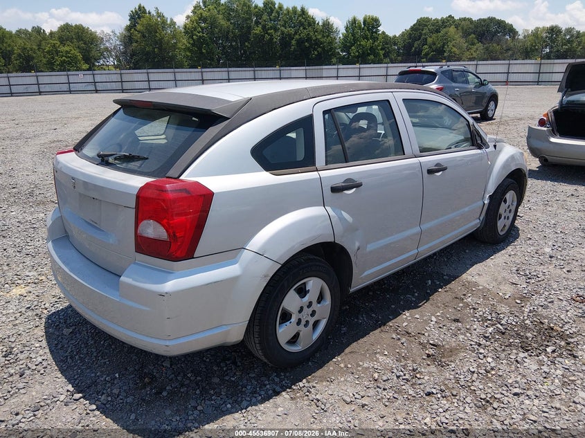 2007 DODGE CALIBER auction photo 4