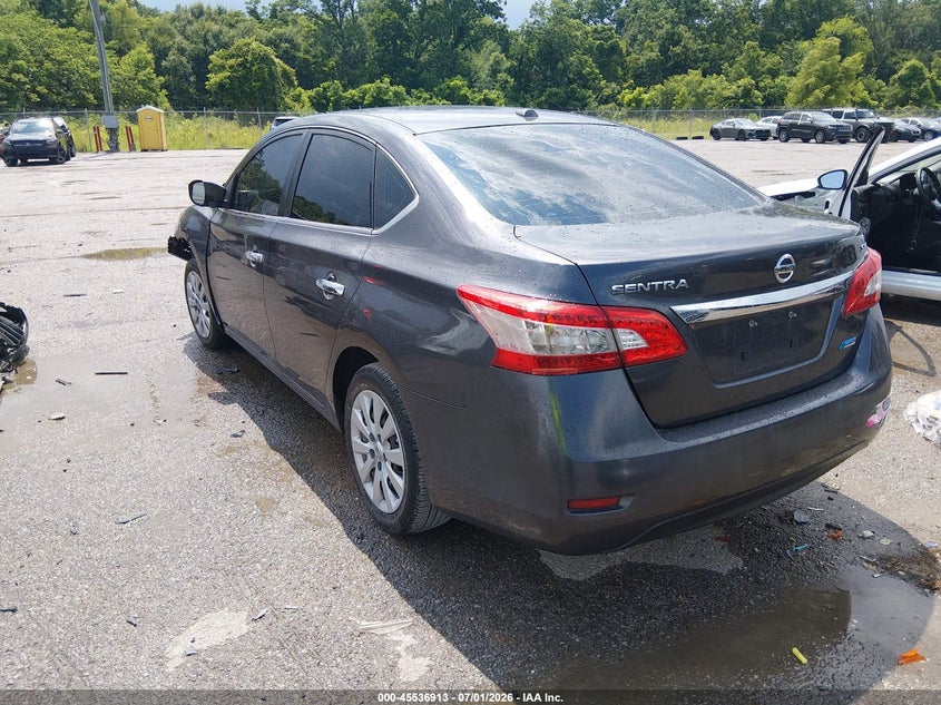 2014 NISSAN SENTRA auction photo 3