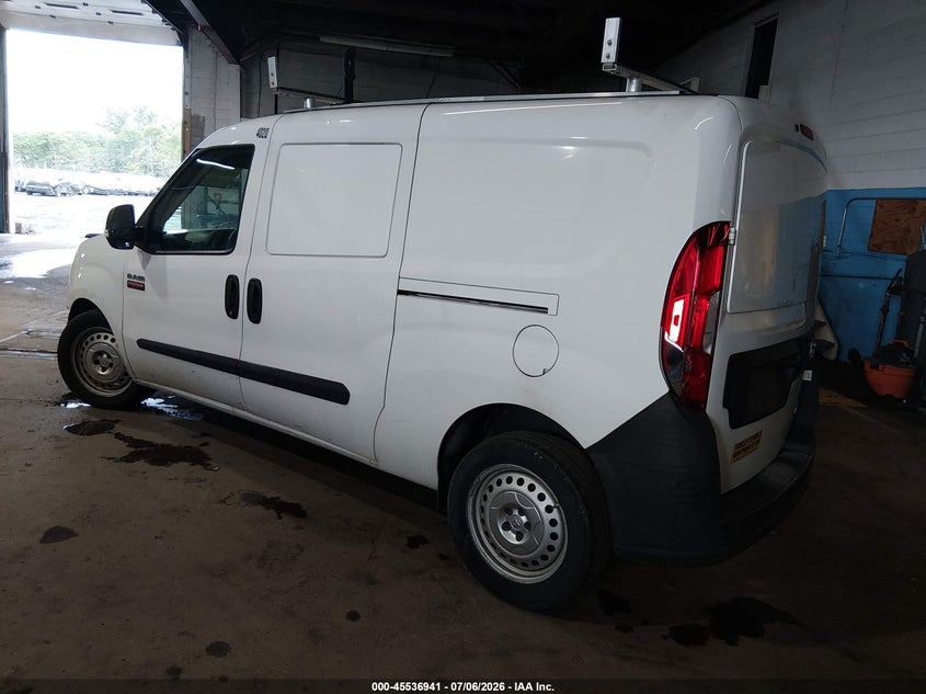 Vin: zfbhrfab8l6p16287, lot: 46035210, ram promaster city tradesman 20203