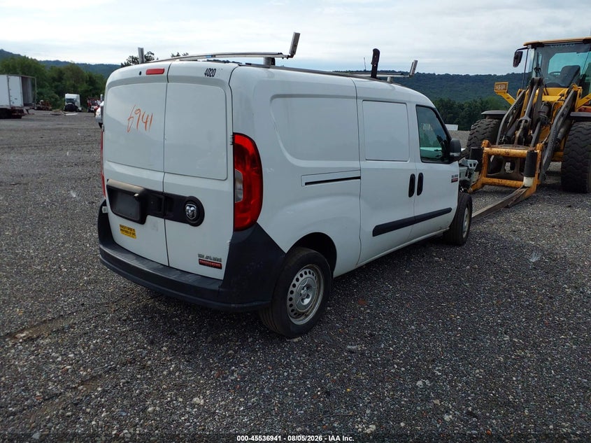 Vin: zfbhrfab8l6p16287, lot: 46035210, ram promaster city tradesman 20204