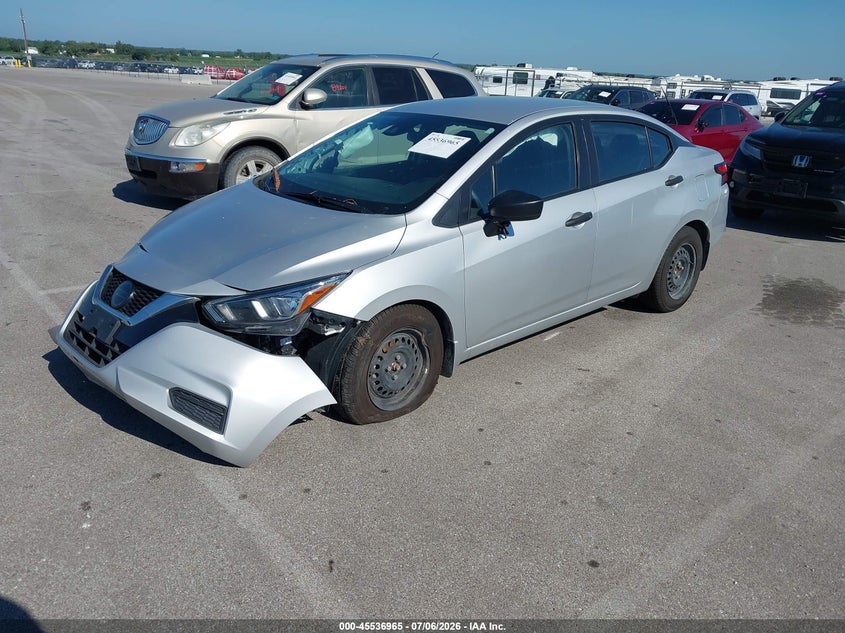 2021 NISSAN VERSA auction photo 2