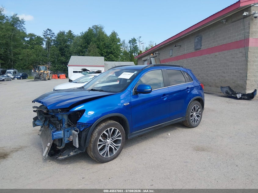 2016 Mitsubishi Outlander, Front End, IAAI, VIN JA4AR4AW6GZ024260 — photo 2