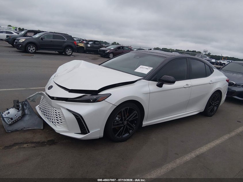 2025 Toyota Camry, Front End, IAAI, VIN 4T1DAACK6SU054282 — photo 2