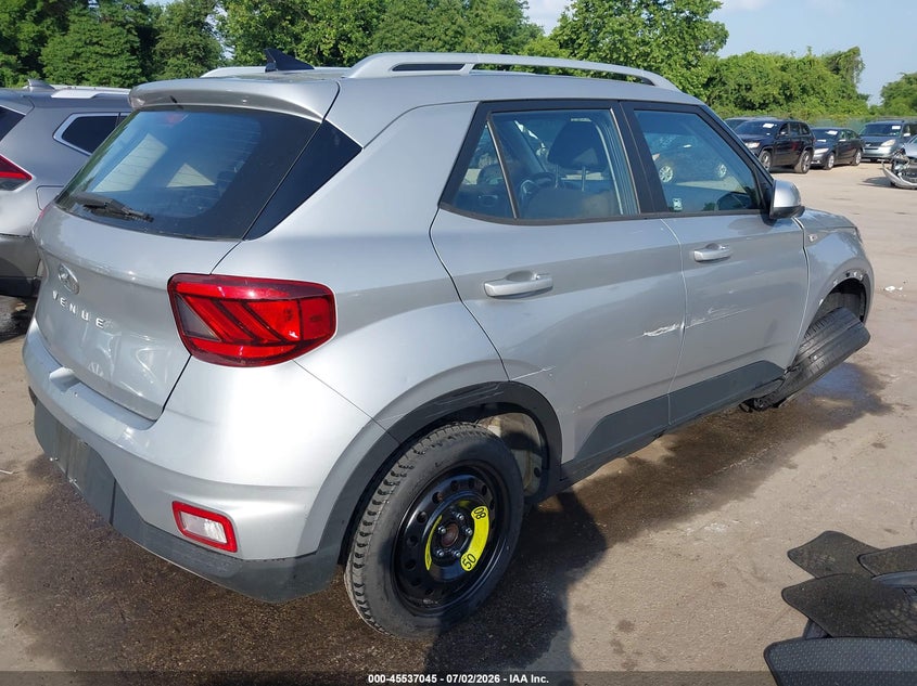 2021 Hyundai Venue Sel VIN: KMHRC8A34MU120223 Lot: 45537045