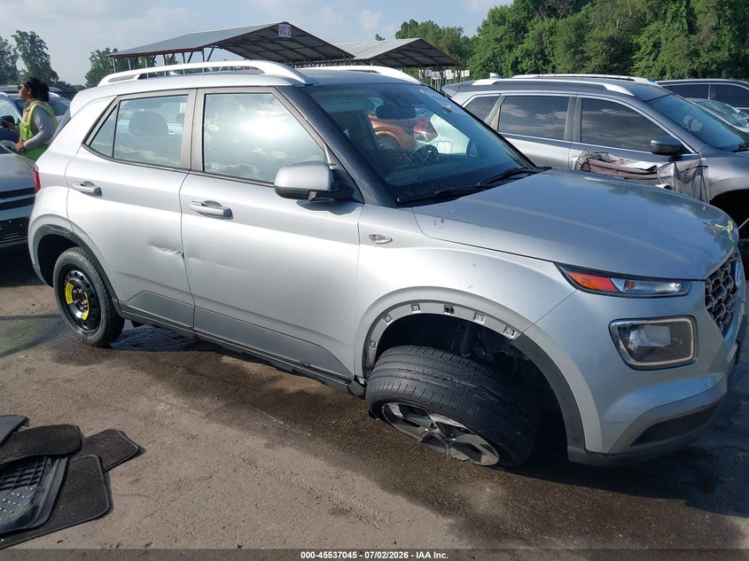 2021 Hyundai Venue Sel VIN: KMHRC8A34MU120223 Lot: 45537045