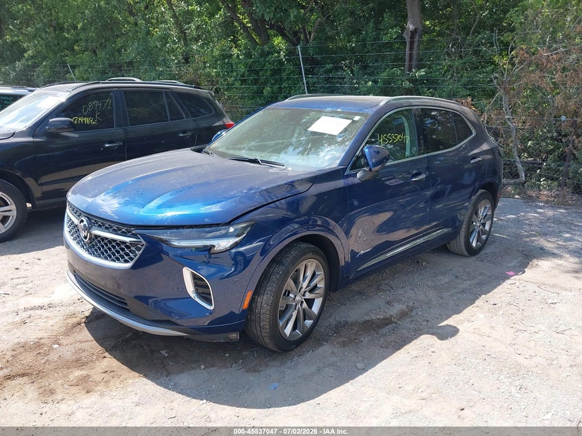 Vin: lrbfzrr41nd144178, lot: 46035316, buick envision fwd avenir 20222