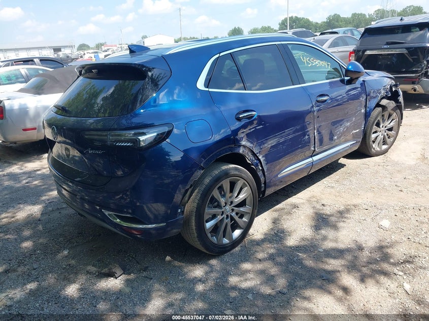 Vin: lrbfzrr41nd144178, lot: 46035316, buick envision fwd avenir 20224