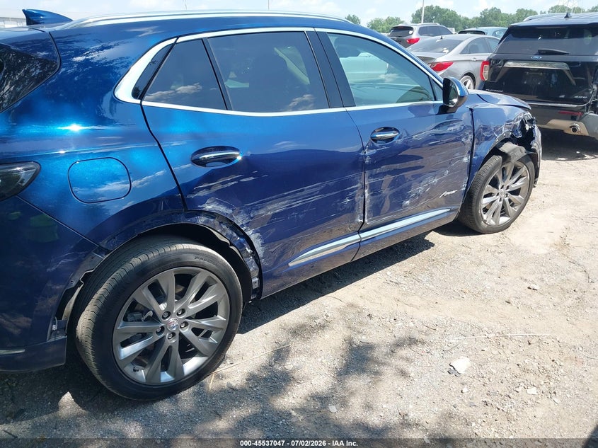 2022 Buick Envision Fwd Avenir VIN: LRBFZRR41ND144178 Lot: 45537047