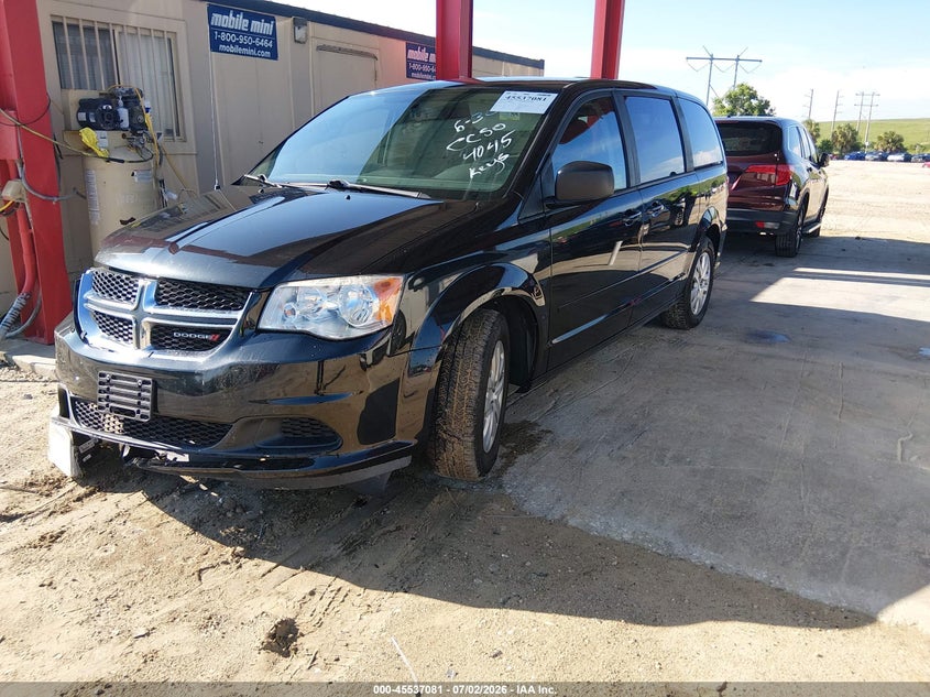 Vin: 2c4rdgbg9hr641258, lot: 46035350, dodge grand caravan se 20172