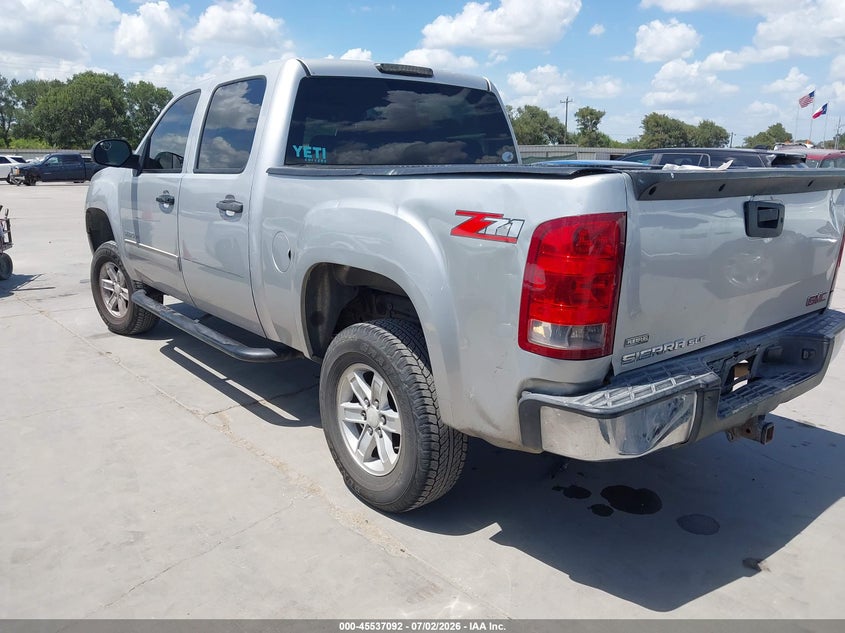 Vin: 3gtp1ve08bg106969, lot: 46035361, gmc sierra 1500 sle 20113
