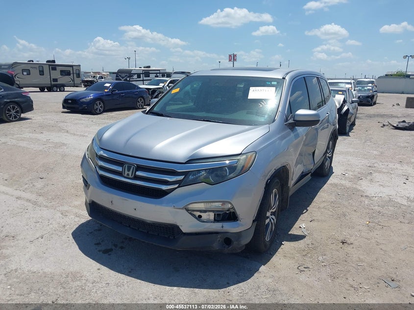 Vin: 5fnyf5h63gb042830, lot: 46035382, honda pilot ex-l 20162