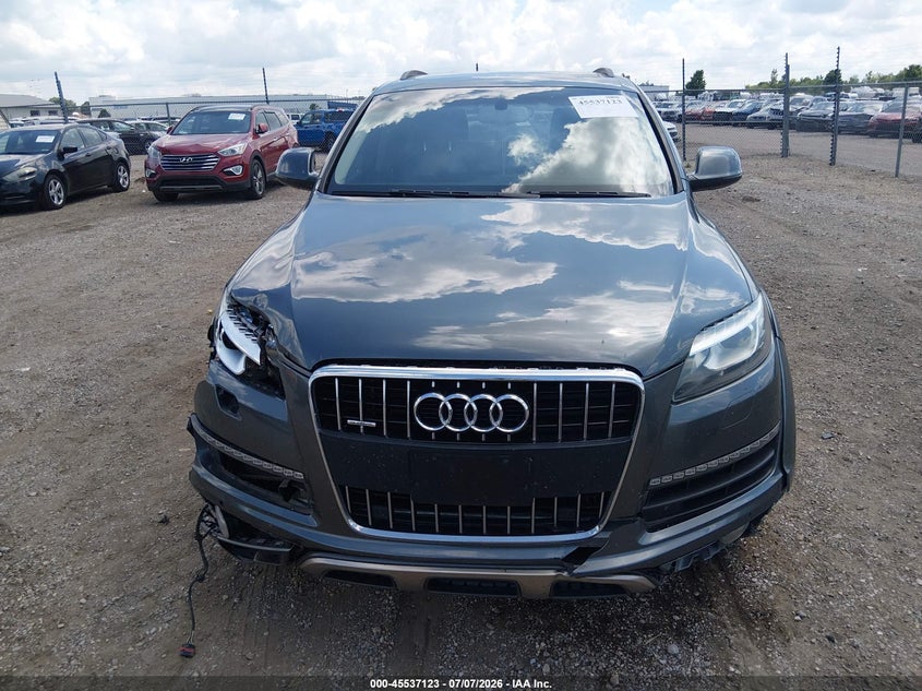 2015 Audi Q7 3.0T Premium VIN: WA1LGAFE3FD009899 Lot: 45537123