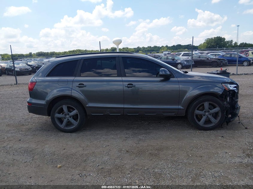 2015 Audi Q7 3.0T Premium VIN: WA1LGAFE3FD009899 Lot: 45537123