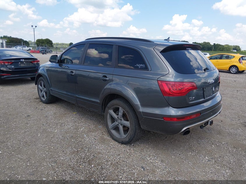 Vin: wa1lgafe3fd009899, lot: 46035392, audi q7 3.0t premium 20153