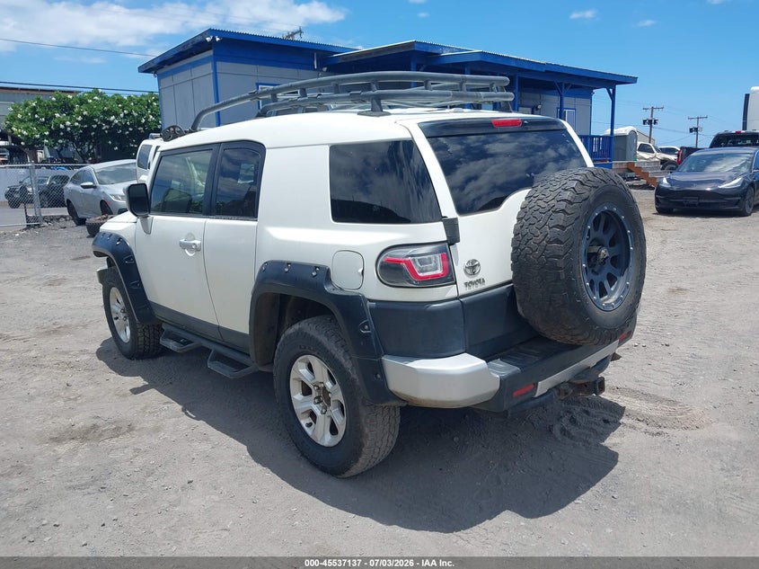 TOYOTA FJ CRUISER 2012 VIN JTEBU4BF4CK131491