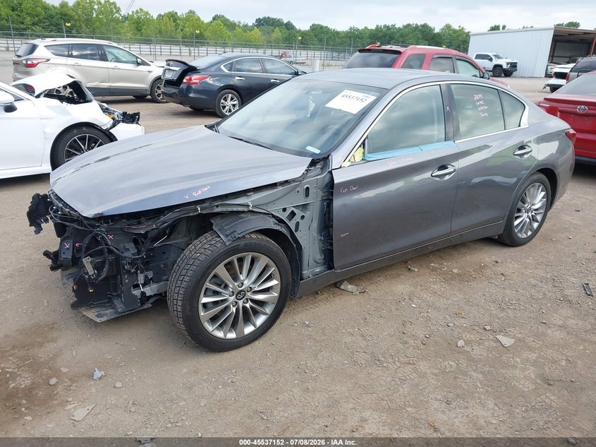 JN1EV7AR8KM558478 2019 Infiniti Q50 3.0t Luxe photo 1