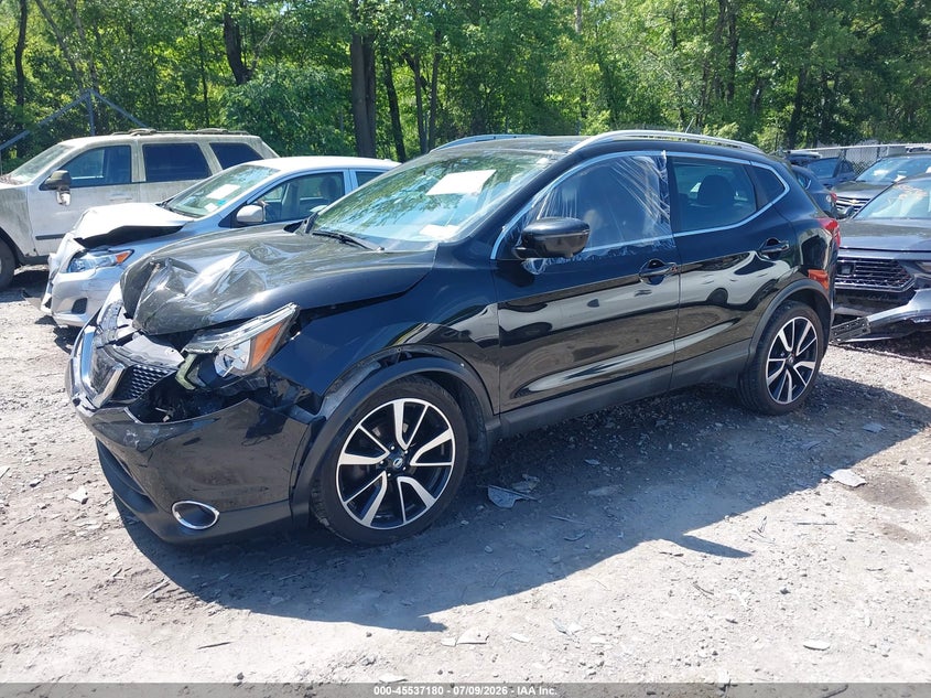 2018 Nissan Rogue Sport Sl, Front End, IAAI, VIN JN1BJ1CR1JW203647 — photo 2