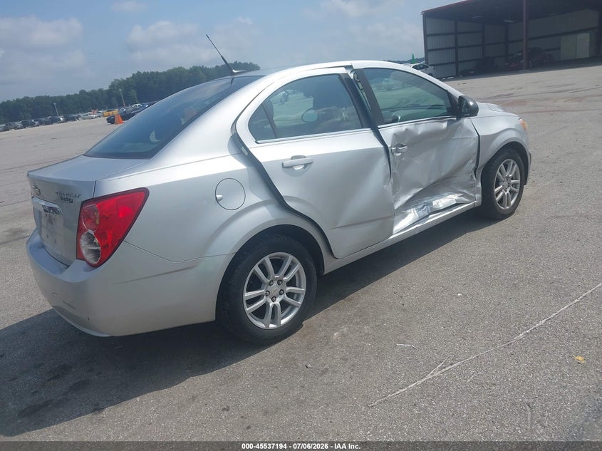 Vin: 1g1jc5sh7c4197105, lot: 46035463, chevrolet sonic 2lt 20124