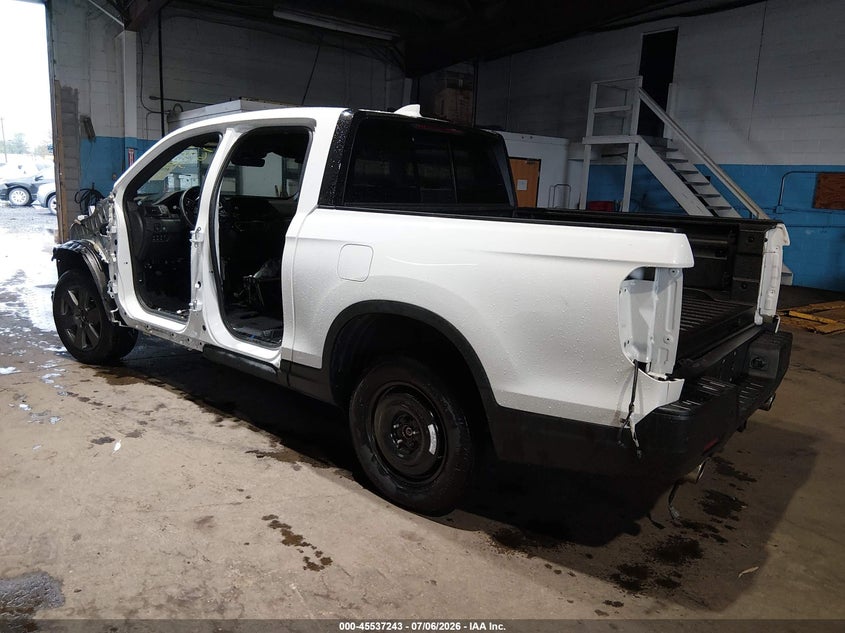 Vin: 5fpyk3f85tb001511, lot: 46035512, honda ridgeline black edition 20263