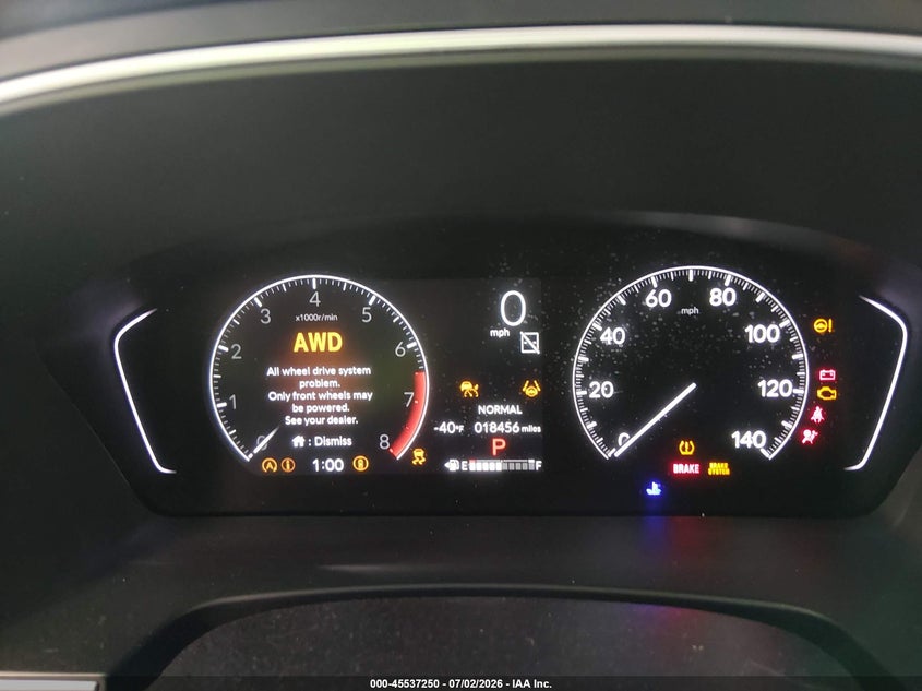 2025 Honda Pilot Ex-L VIN: 5FNYG1H48SB135887 Lot: 45537250