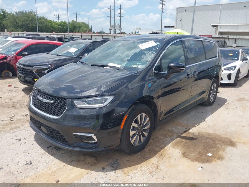 Vin: 2c4rc1s74sr573636, lot: 46035523, chrysler pacifica hybrid select 20252