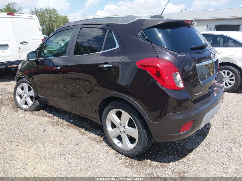 Vin: kl4cjasb0fb267578, lot: 46035536, buick encore 20153