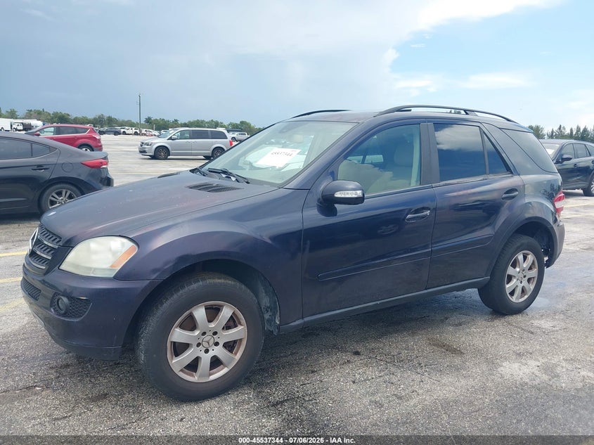 MERCEDES-BENZ ML 350 2007 VIN 4JGBB86E17A153152