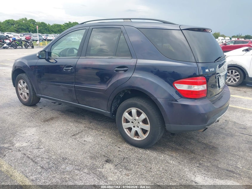 2007 MERCEDES-BENZ ML 350 auction photo 3