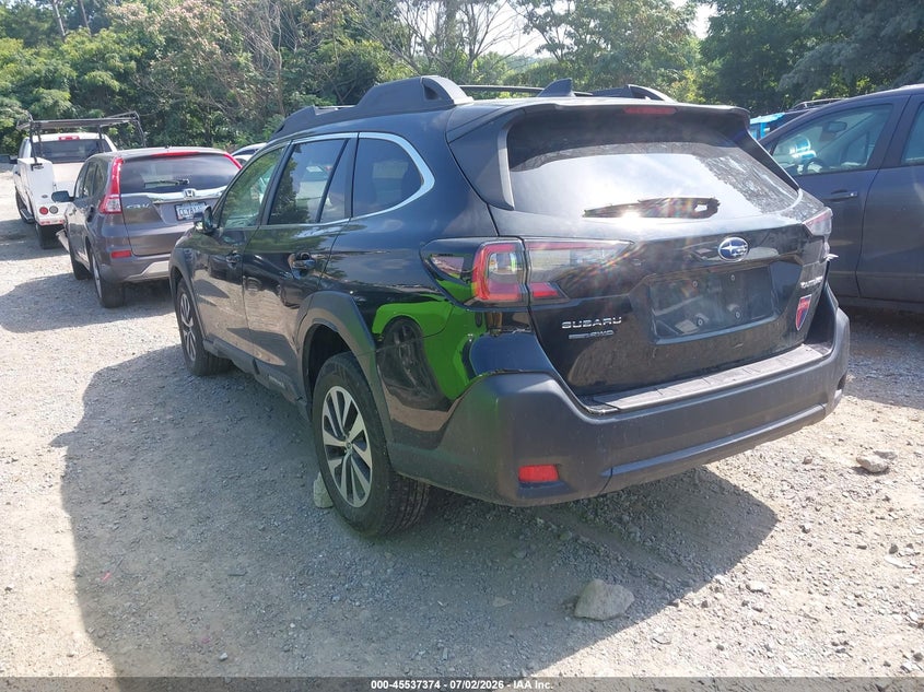 Vin: 4s4btadc8p3163641, lot: 46035643, subaru outback premium 20233